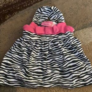 Baby girl zebra dress